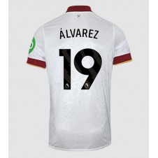 West Ham United Edson Alvarez #19 Tredjedrakt 2024-25 Kortermet